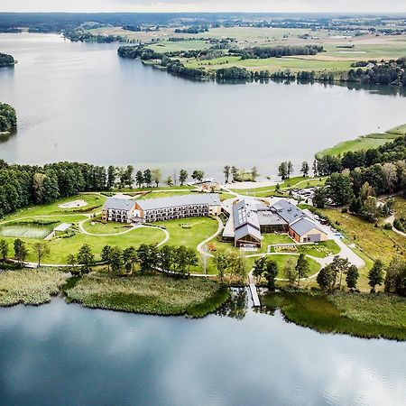 Hotel Marina Club Ольштын Экстерьер фото Aerial view of the center